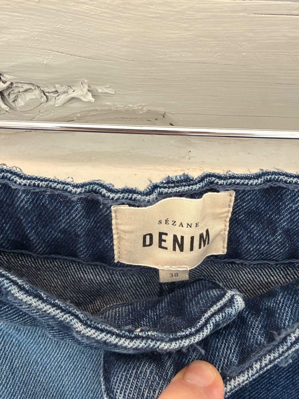 Sezane Patchwork Denim Set - Picture 5 of 6